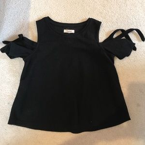 Madewell blouse top black size xs